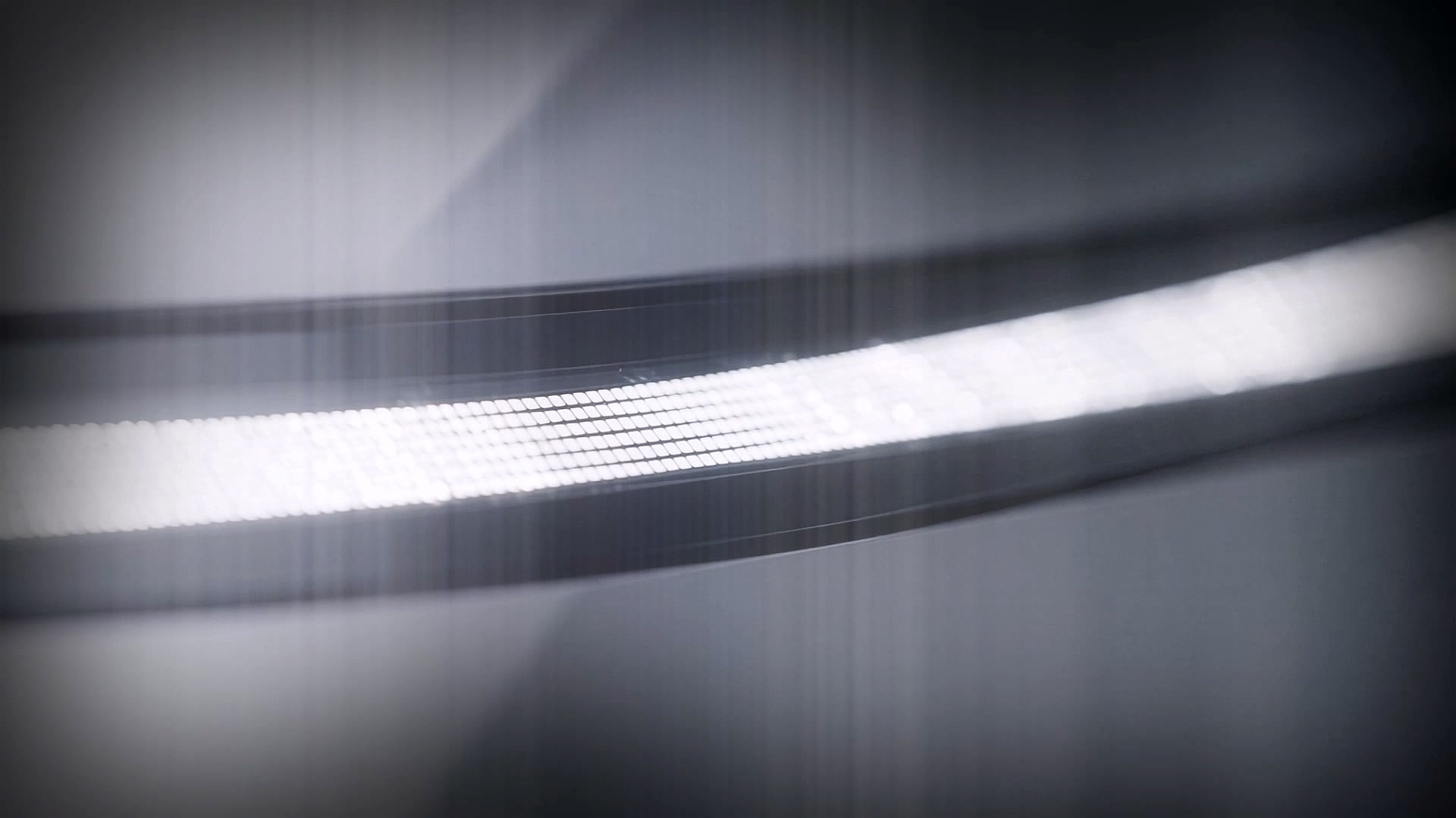 Detail of the headlamp light line