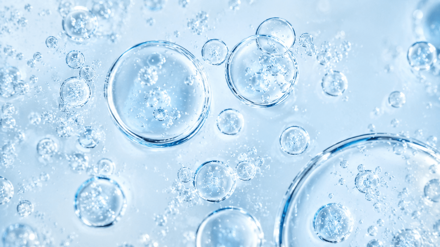 Bubbles in the serum, macro